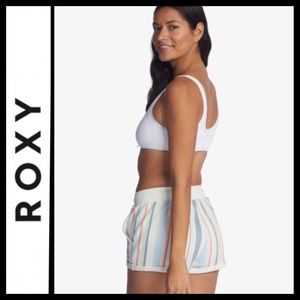 NWT Roxy Waves & Rays Fleece Shorts